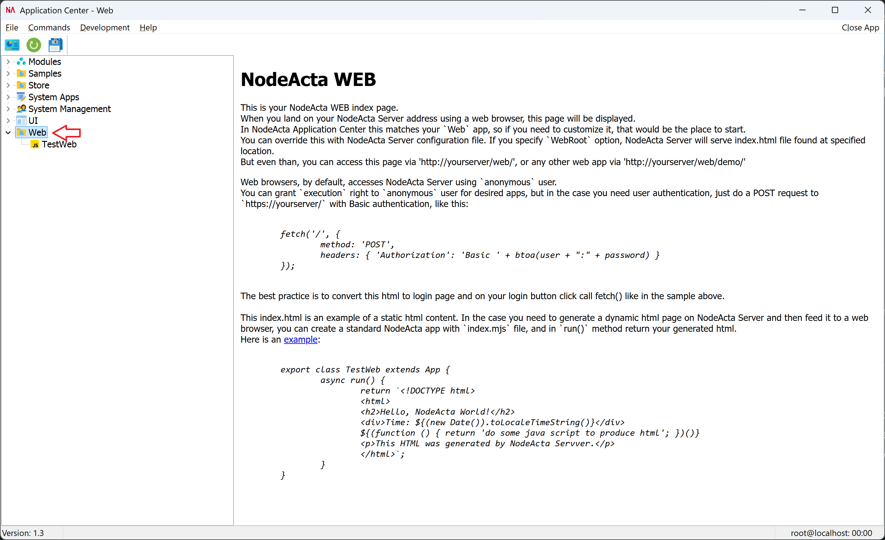 WebApp...